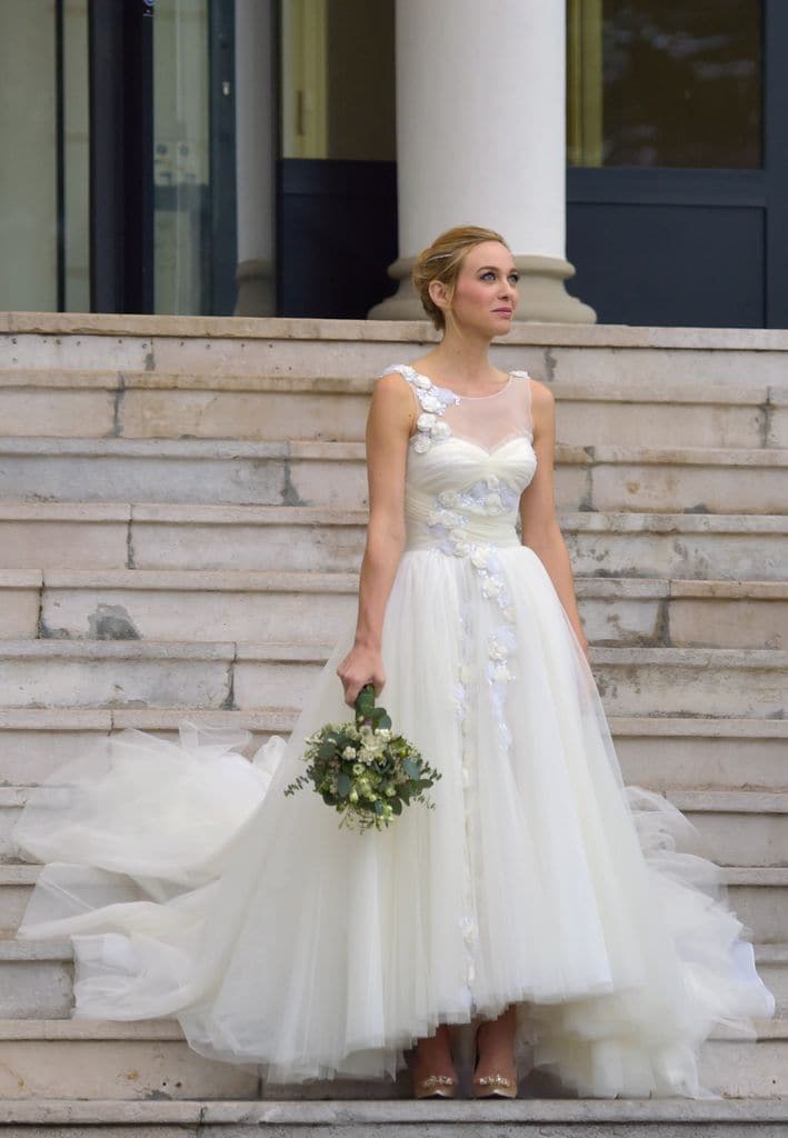 Marta Hazas el día de su boda