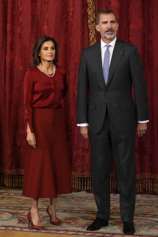 Reyes Felipe y Letizia