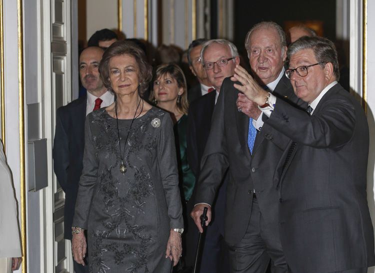 Los reyes Juan Carlos y Sofía 