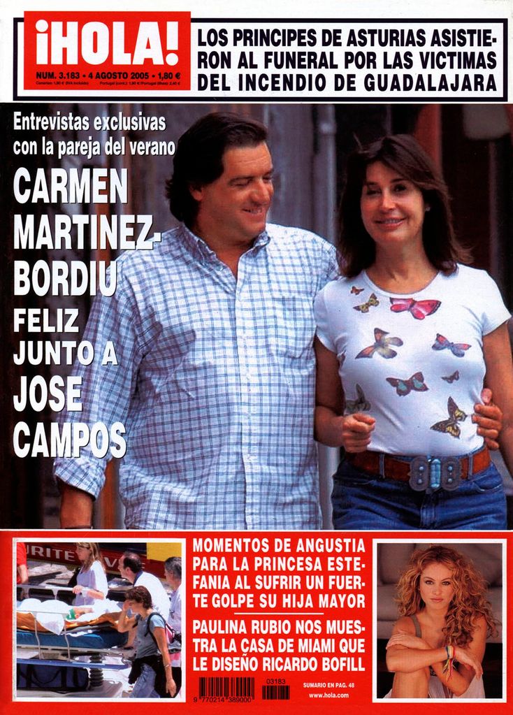 portada de hola de carmen mart nez bordi 