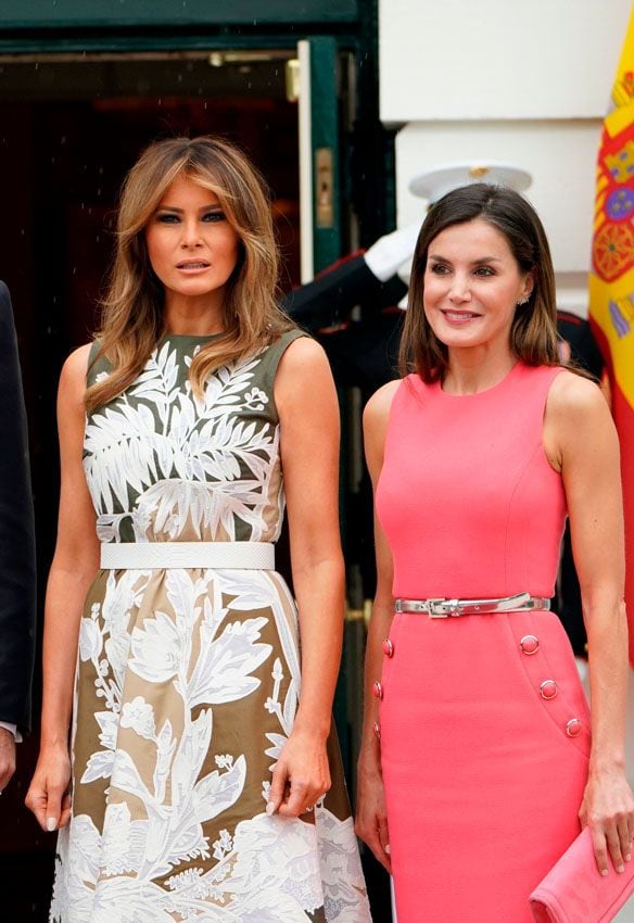 melania trump edad letizia