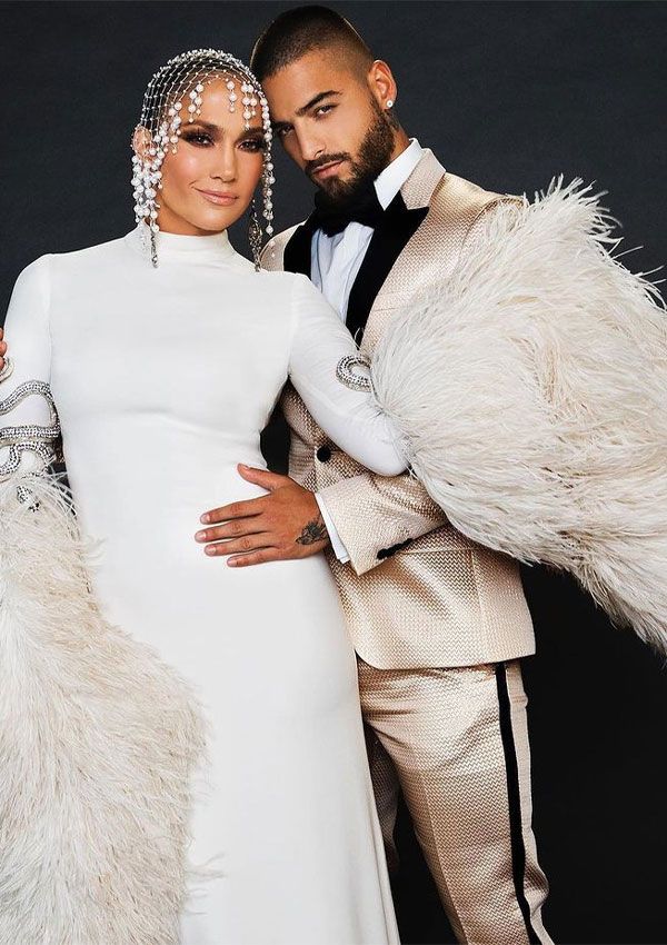 Jennifer Lopez y Maluma en 'Marry Me'