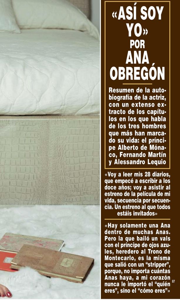 Ana Obregón HOLA 3529