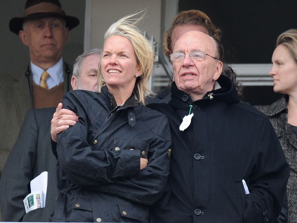  Rupert Murdoch junto a su hija Elisabeth 