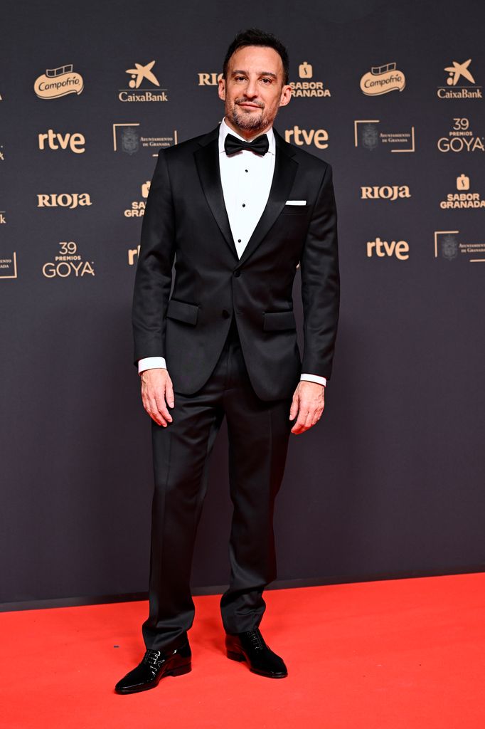 GRANADA, SPAIN - FEBRUARY 08: Alejandro Amenábar attends the red carpet during Goya Cinema Awards 2025 at the Granada Conference & Exhibition Centre on February 08, 2025 in Granada, Spain. (Photo by Carlos Alvarez/WireImage)