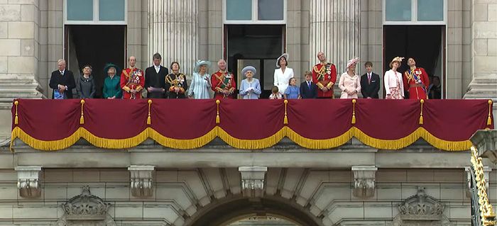 Familia real británica