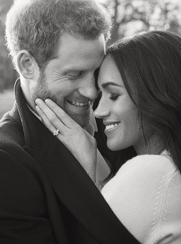 Meghan Markle y el príncipe Harry