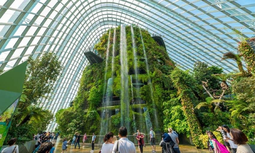 jardines de la bahia cloud forest singapur