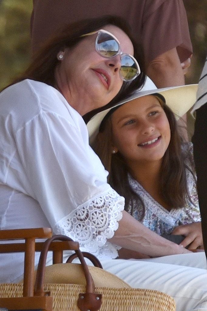 Carmen Martínez Bordiú y su nieta Eugenia de Borbón