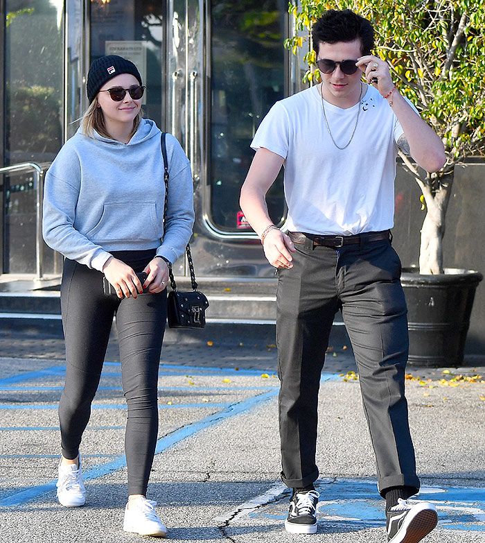 Brooklyn y su novia, Chloë Moretz, ya son los nuevos Beckham