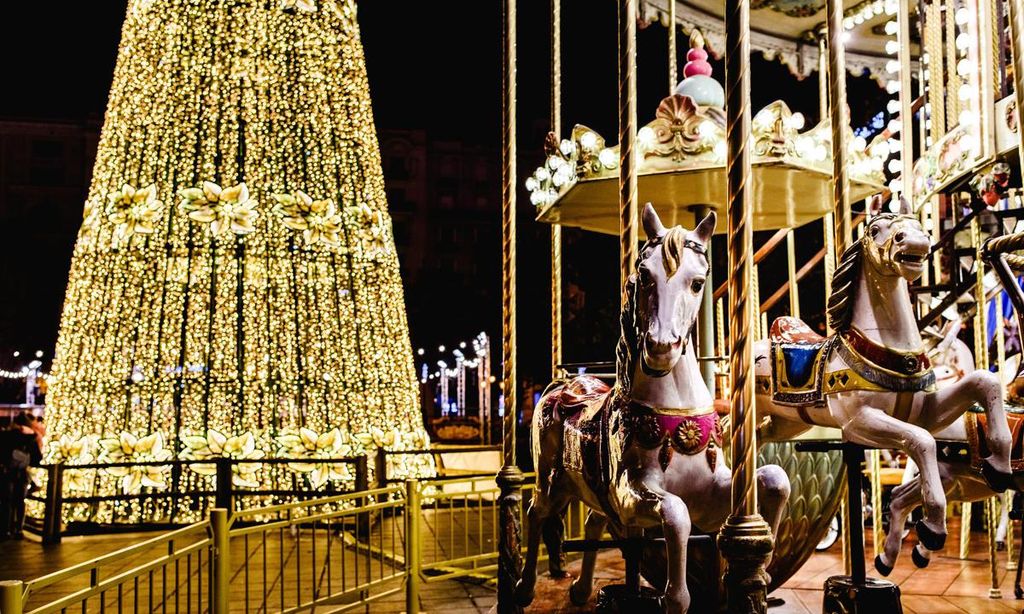 feria de atracciones de navidad de valencia