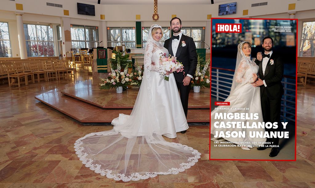 Migbelis Castellanos y su boda junto a Jason Unanue