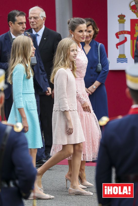 La princesa Leonor y la infanta Sofía