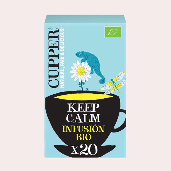 Cupper - 20 Bolsitas de Infusiones Ecológicas Keep Calm