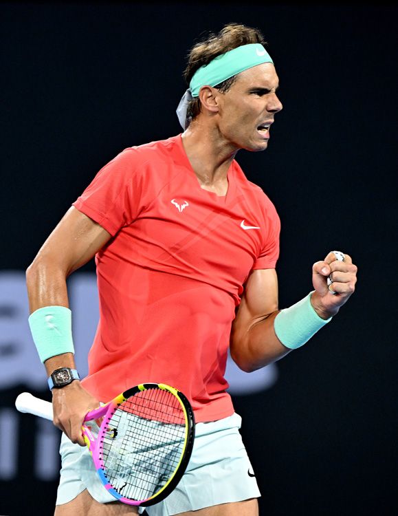 Rafa Nadal en Australia