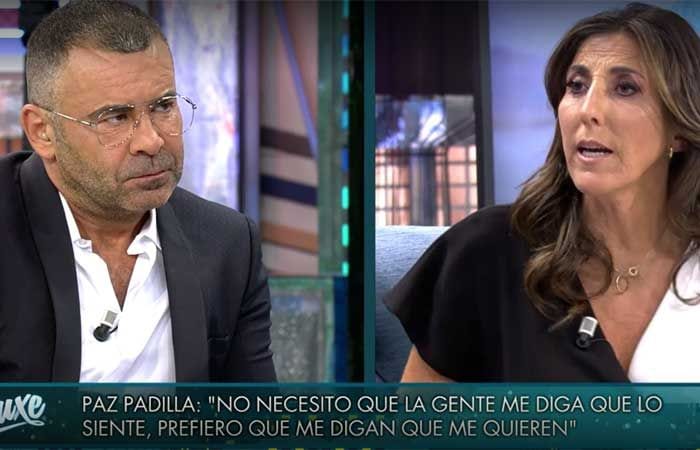 Paz Padilla y Jorge Javier Vázquez