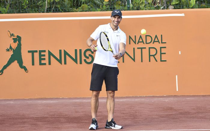 Nadal inaugura en México su primera escuela