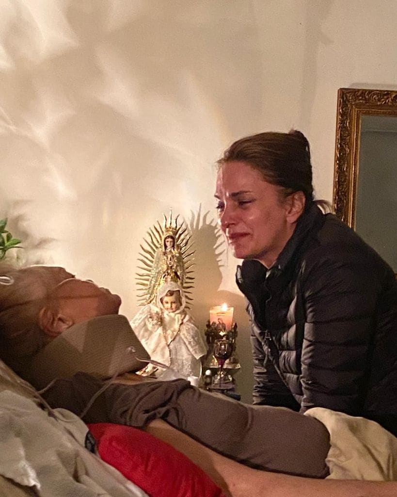 Mariana Seoane estuvo con su madre hasta el último momento