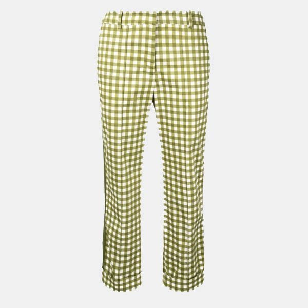 pantalones vichy verdes
