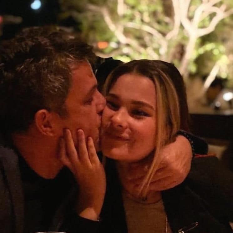 Alejandro Sanz y su hija Manuela