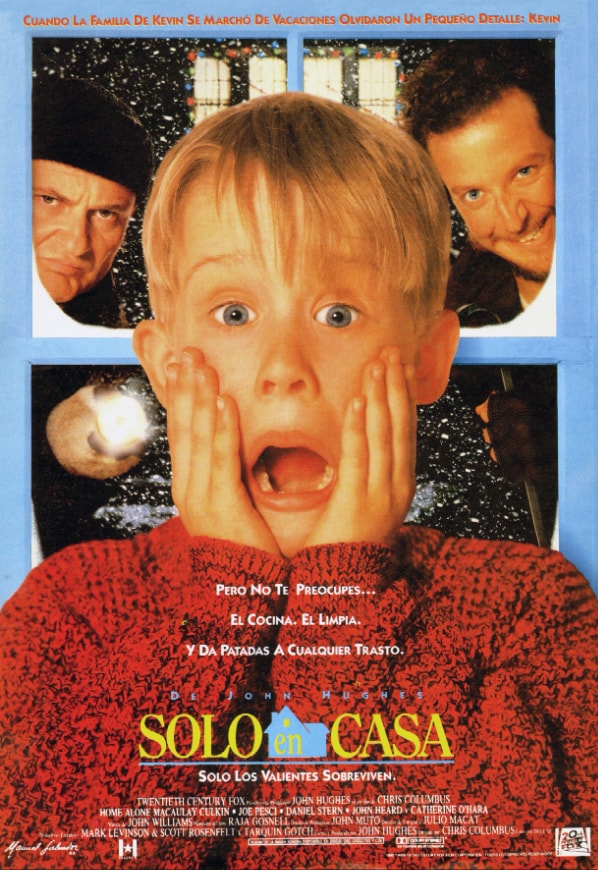 Cartel "Solo en casa" (Home Alone, 1990)