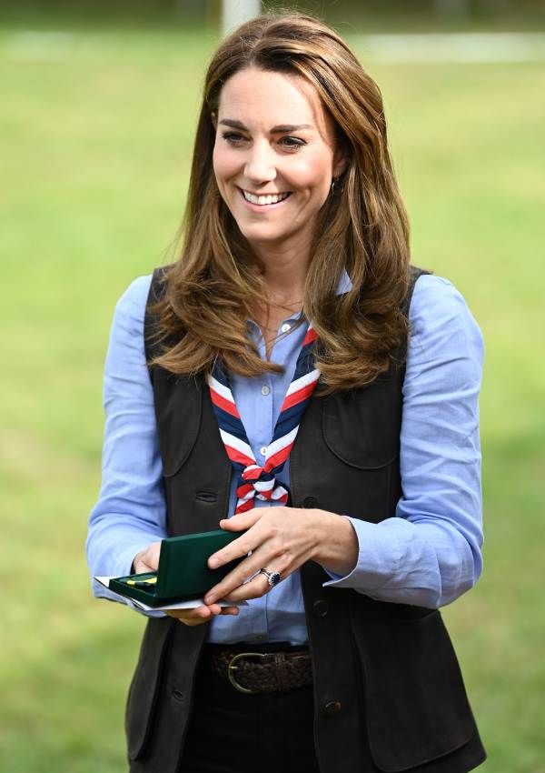 Kate Middleton con vaqueros