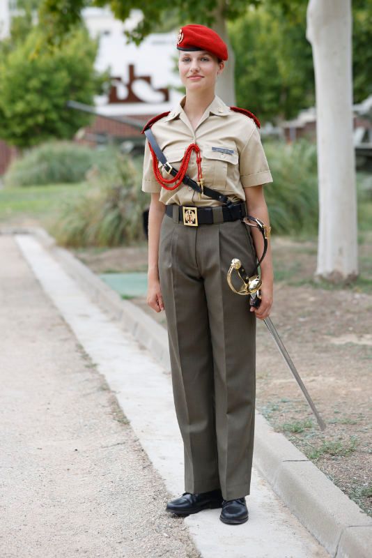 La princesa Leonor en el Ejército de Tierra