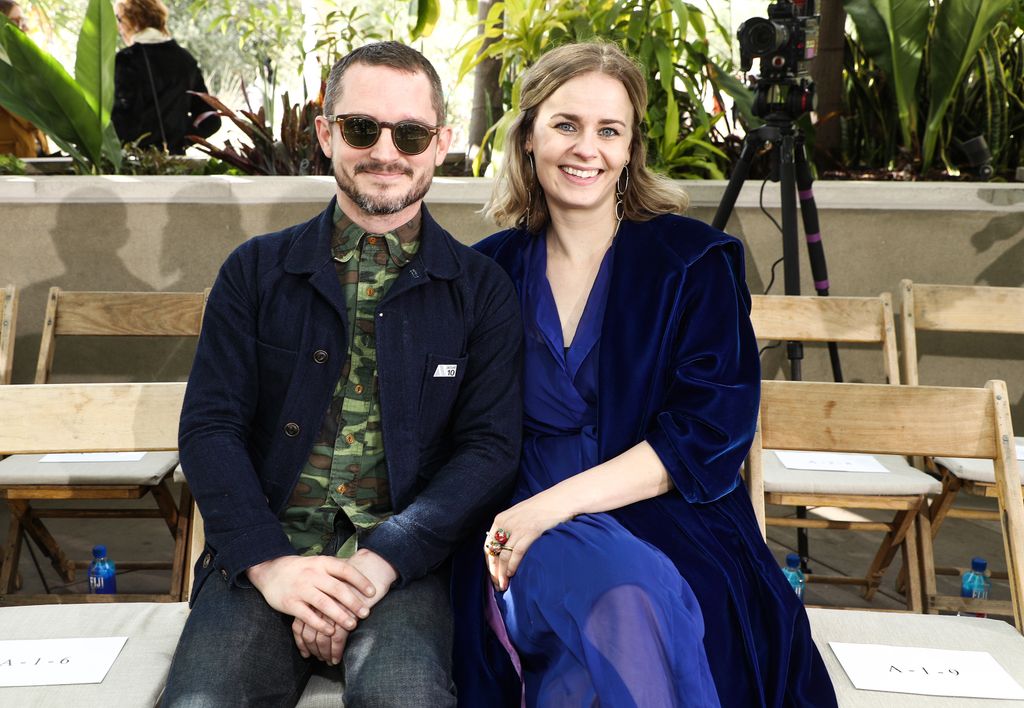 Elijah Wood y Mette-Marie Kongsved 