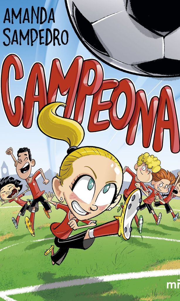 Libro \'Campeona\' de Amanda Sampedro.