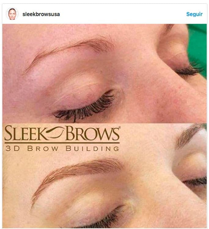 extensiones de cejas