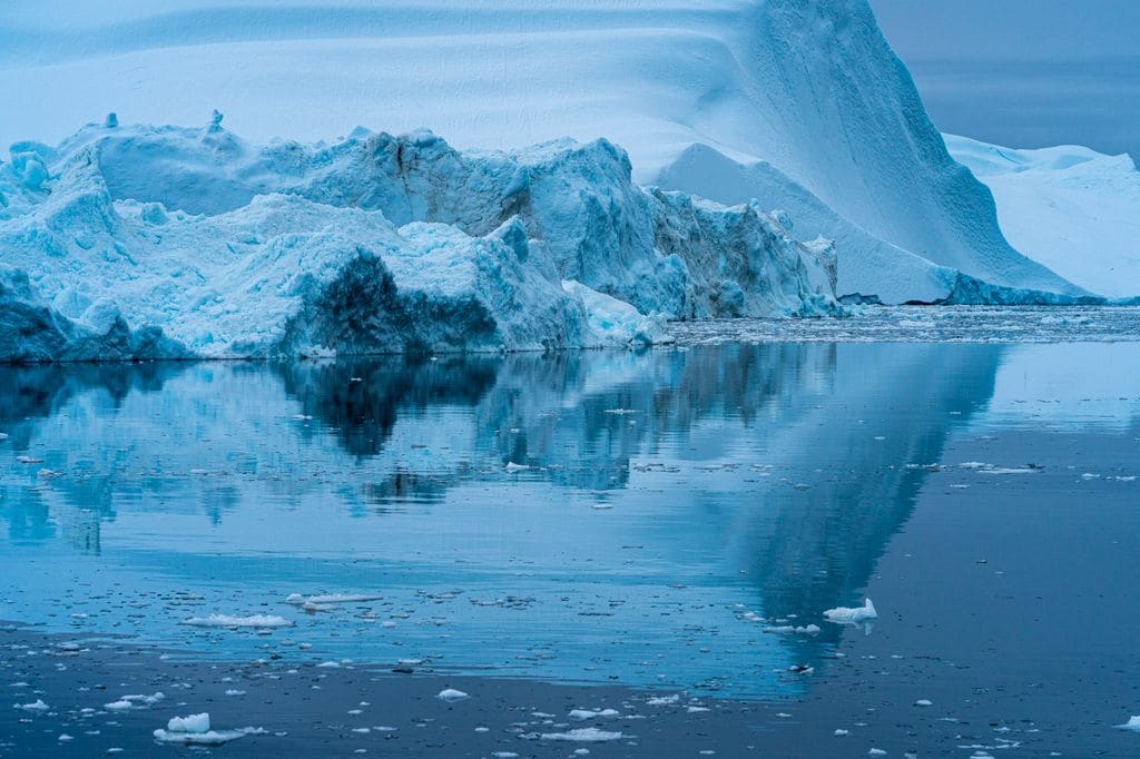 Icebergs en Ilulissat, en Groenlandia