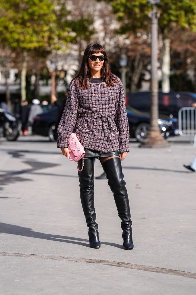 Tweed Coco Chanel street style