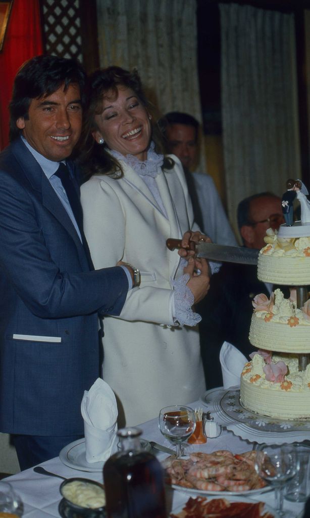 09/02/1983. Villalba (Madrid). Boda de Manolo Santana y Mila Ximenez.