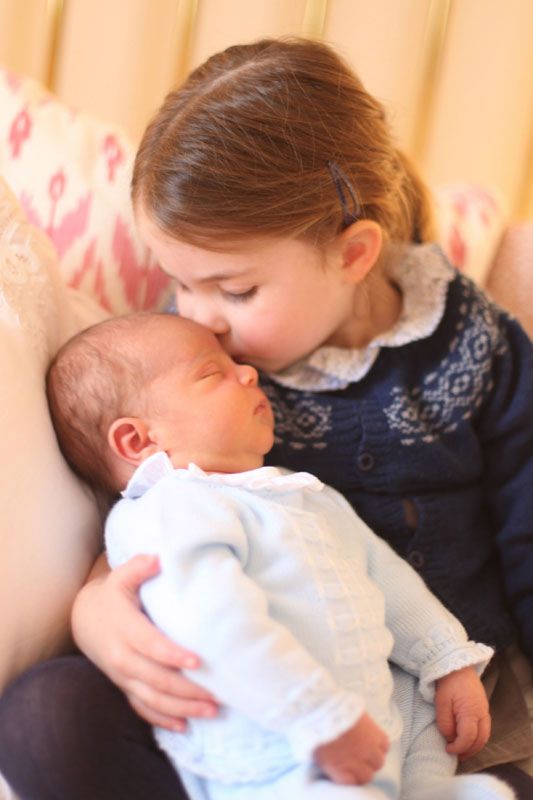 Charlotte y Louis de Cambridge