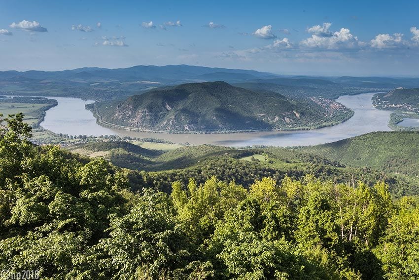 Predikaloszek, donde admirar el meandro del Danubio, Hungría