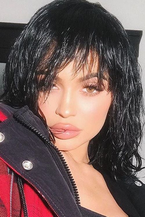 así luce Kylie Jenner las pelucas