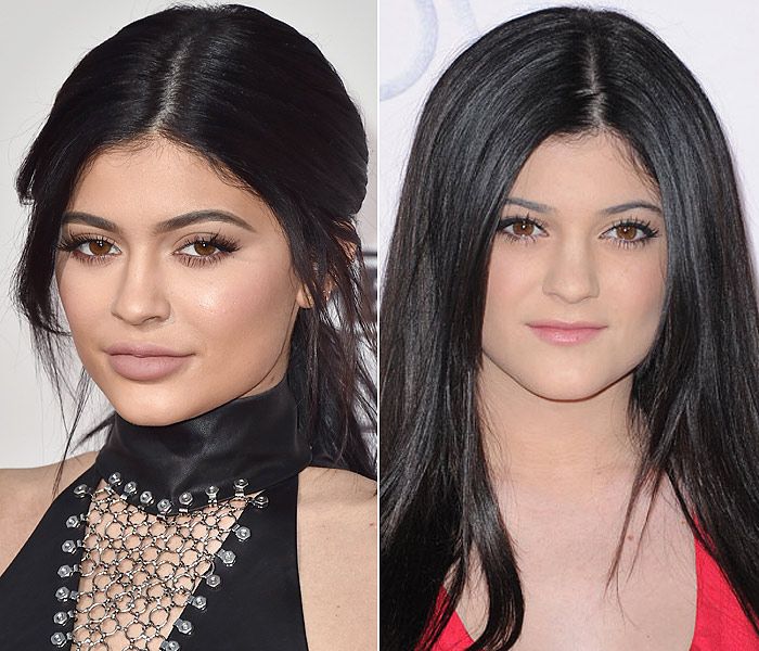 Son muchos los que dicen que Kylie está llamada a convertirse en la nueva Kim Kardashian. Principalmente lo que más sorprende son sus labios, que antes eran mucho más finos y ahora son muy gruesos, muy al 'estilo Kardashian'. Además, se maquilla igual que su hermana, que es experta en la técnica del contouring, y sin duda le habrá dado muchos consejos.
