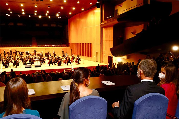 reyes en el concierto de los premios princesa