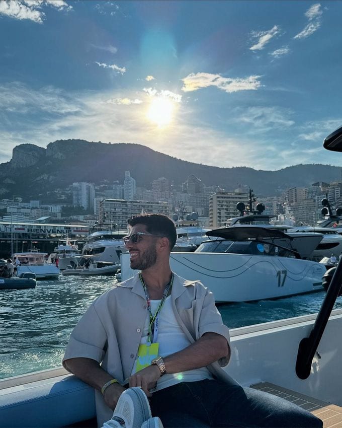 Marco Asensio en Mónaco