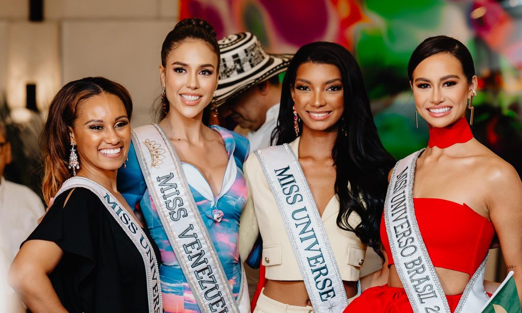 Miss Venezuela, Jamaica and Brazil