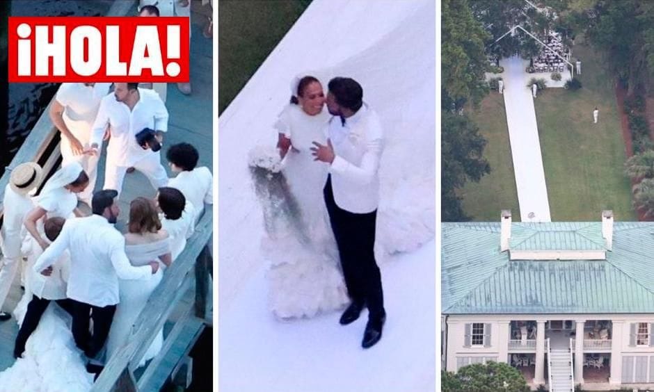 Jennifer Lopez y Ben Affleck boda