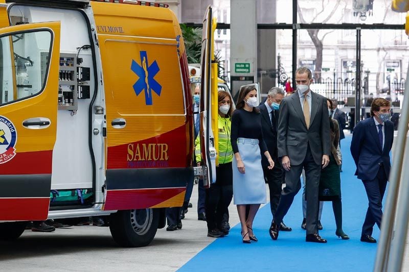 Felipe VI y la reina Letizia