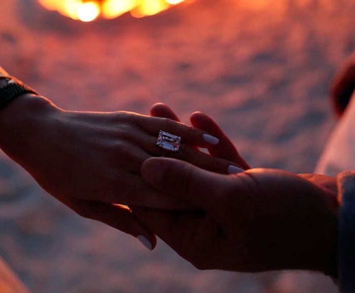 Anillo de compromiso de Jennifer Lopez