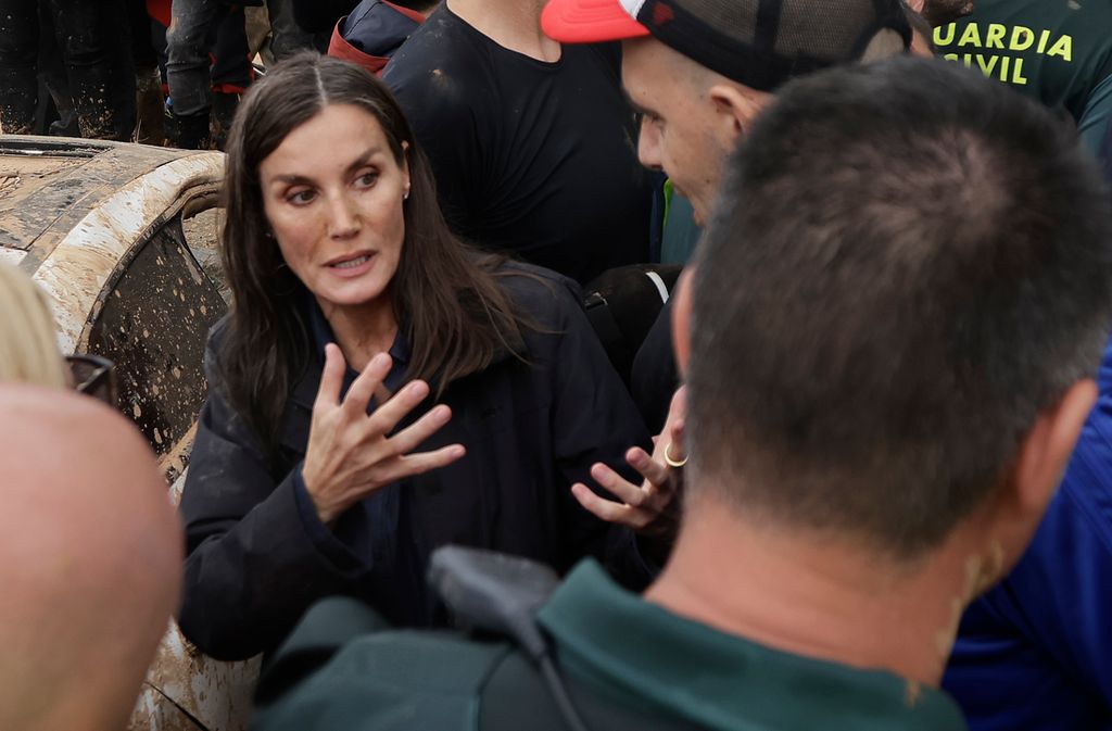 La reina Letizia en su visita a Valencia