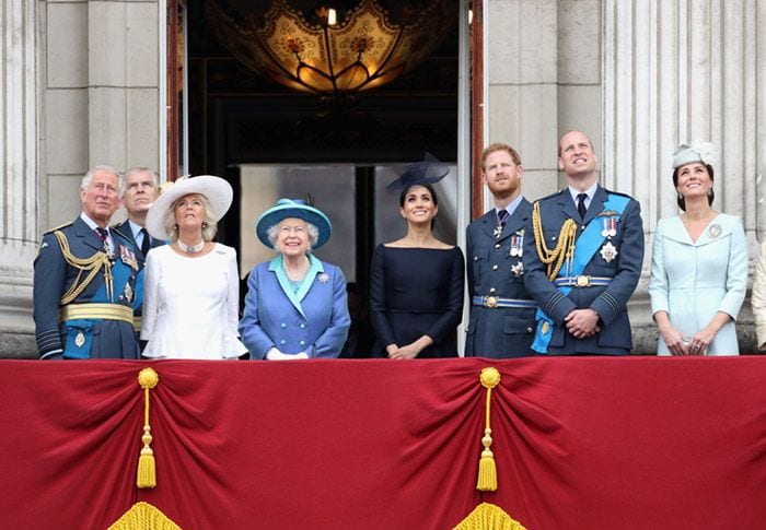 Familia real británica