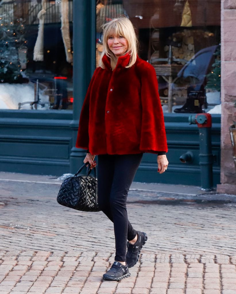 Goldie Hawn en Aspen, Colorado