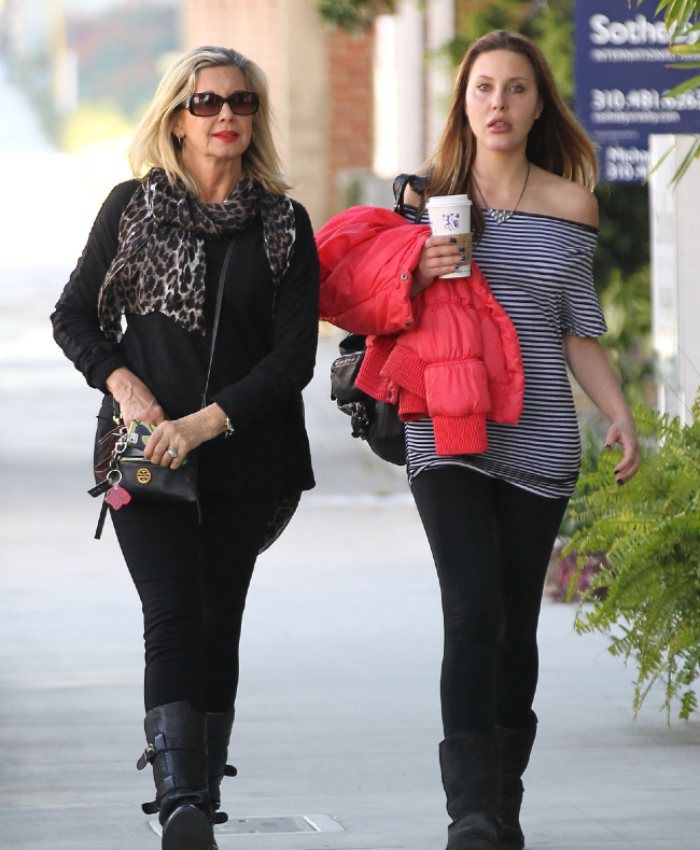 Olivia Newton-Johny su hija Chloe Lattanzi