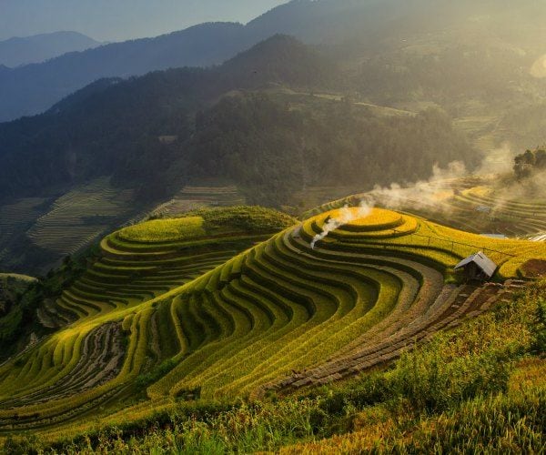 Los espectaculares paisajes de Tailandia.
