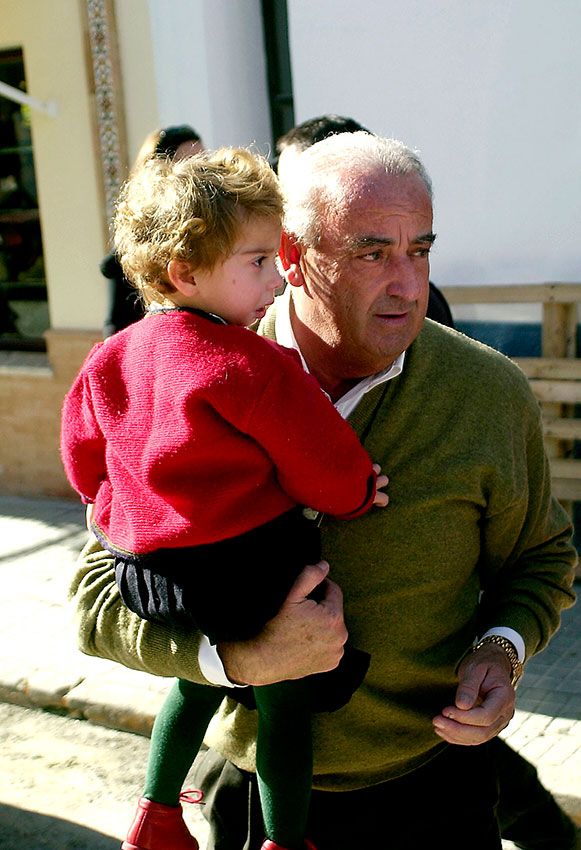 andrea janeiro con su abuelo humberto janeiro