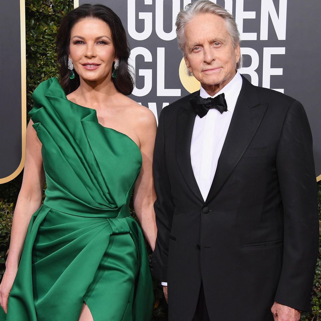 michael douglas and catherine zeta jones celebrate baby news